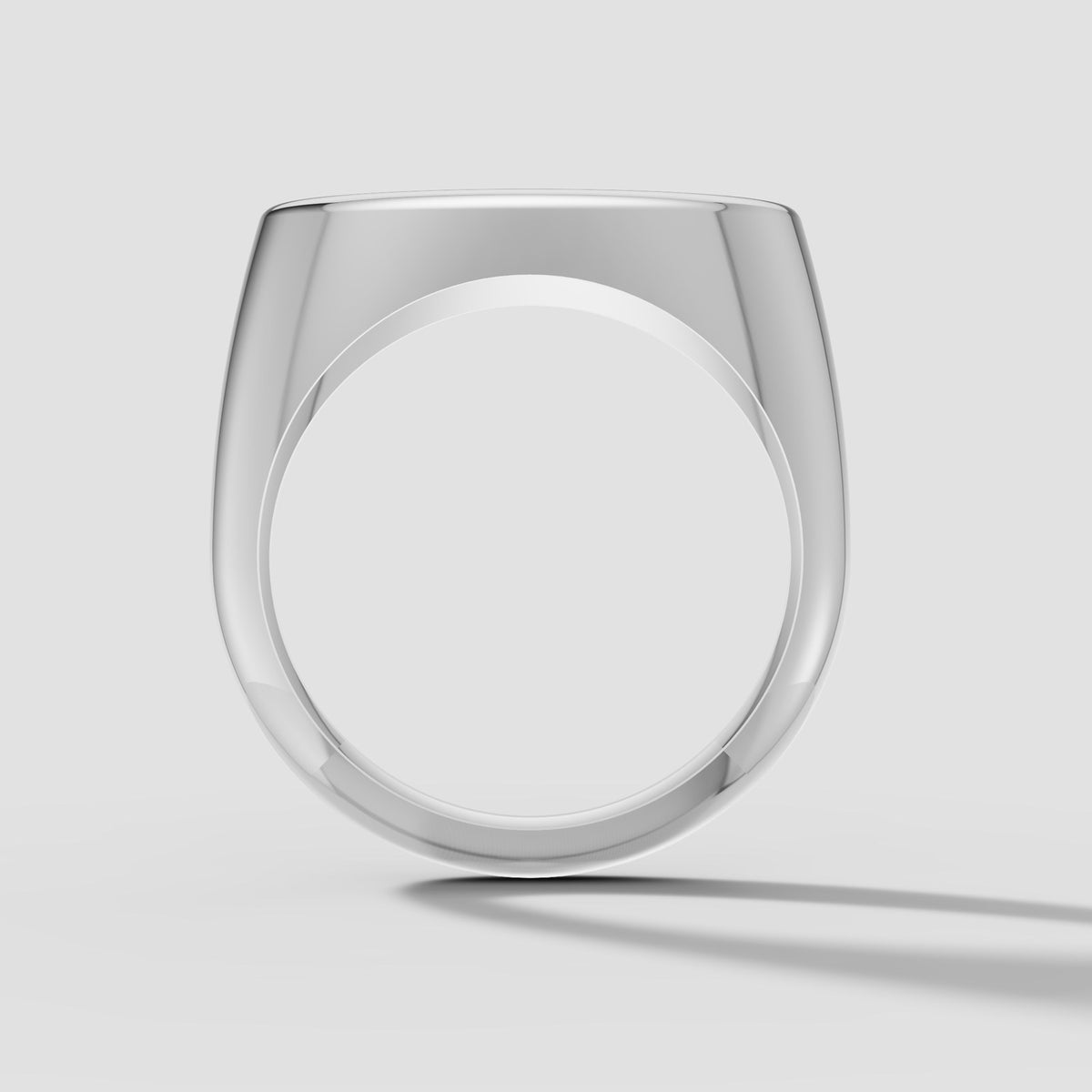 Celeste Scatter Signet in White Gold