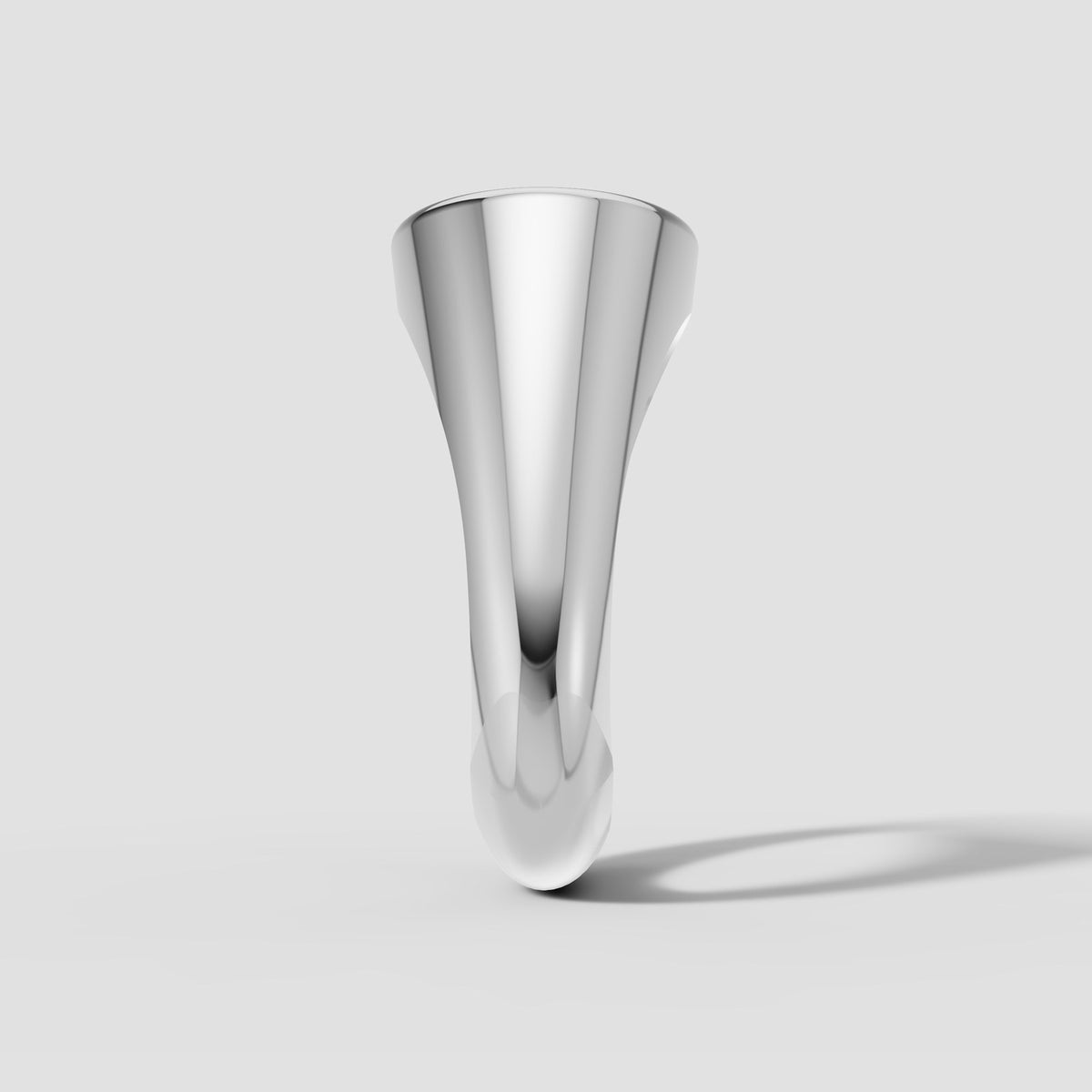 Celeste Scatter Signet in White Gold