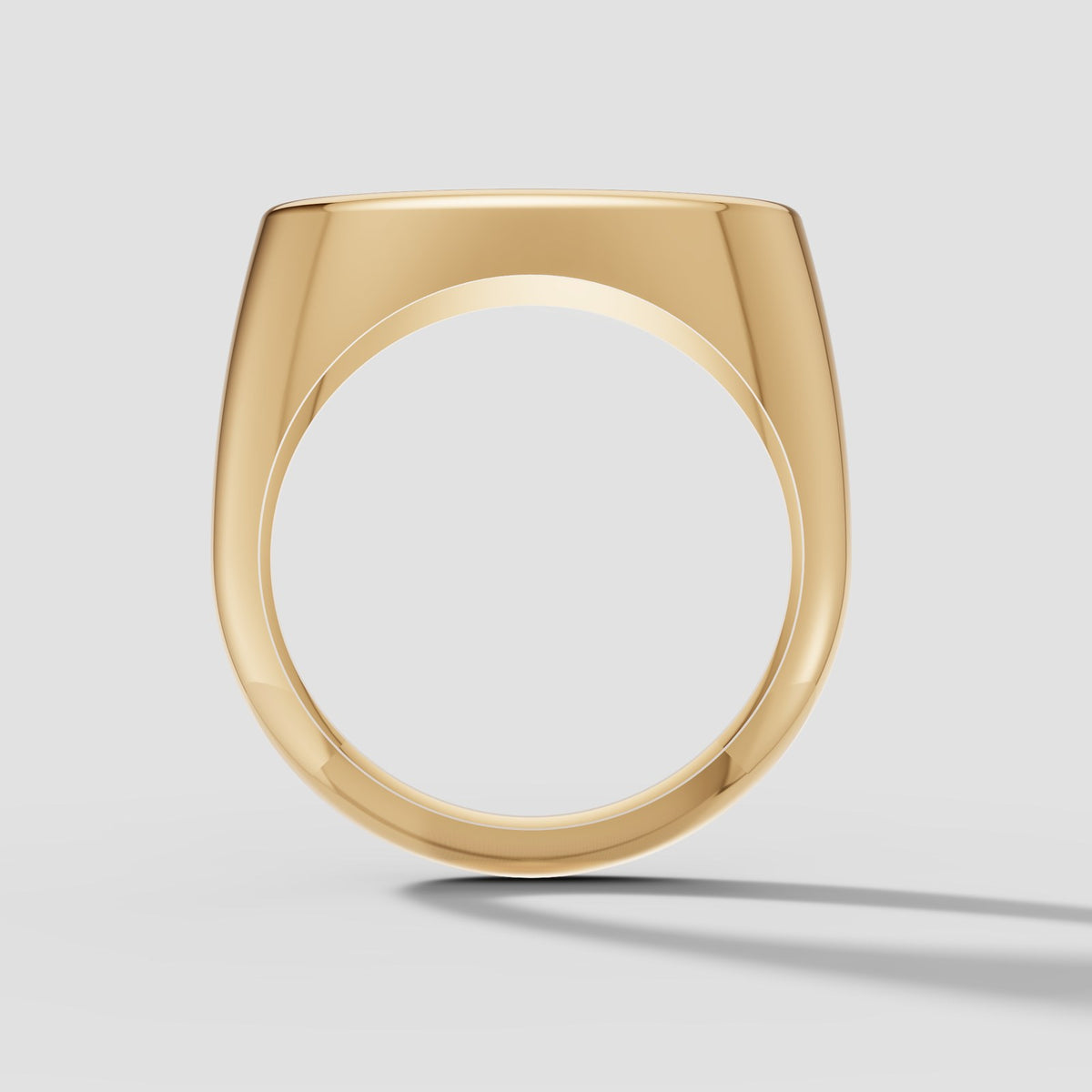 Celeste Scatter Signet in Yellow Gold