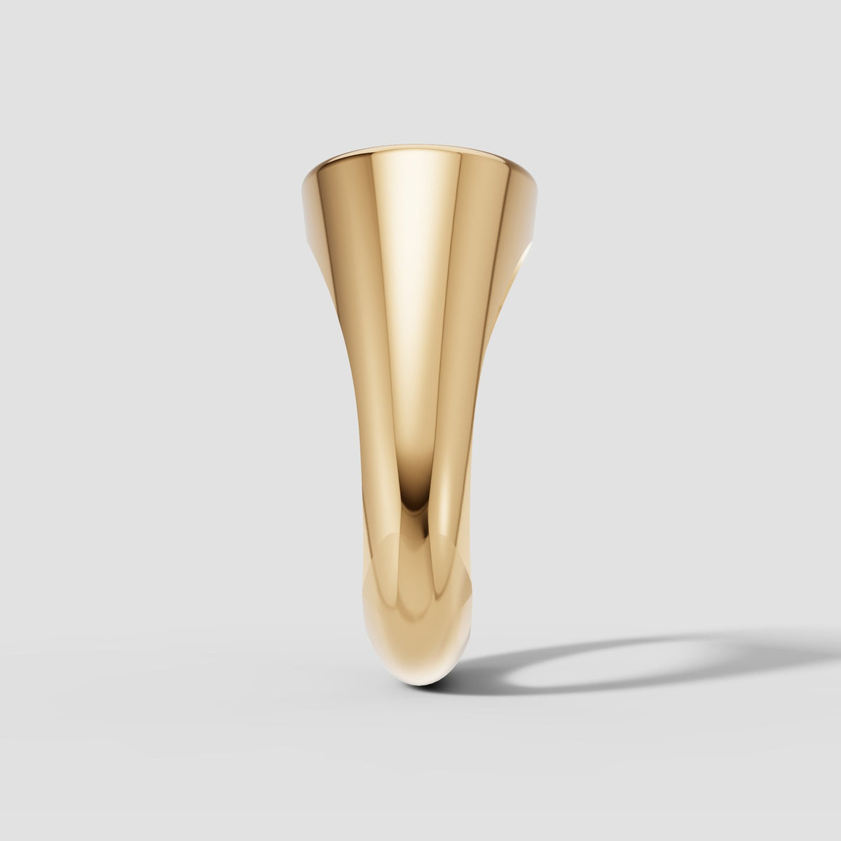 Celeste Scatter Signet in Yellow Gold