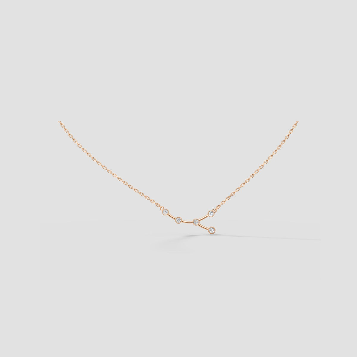 Constellation Necklace in Rose Gold
