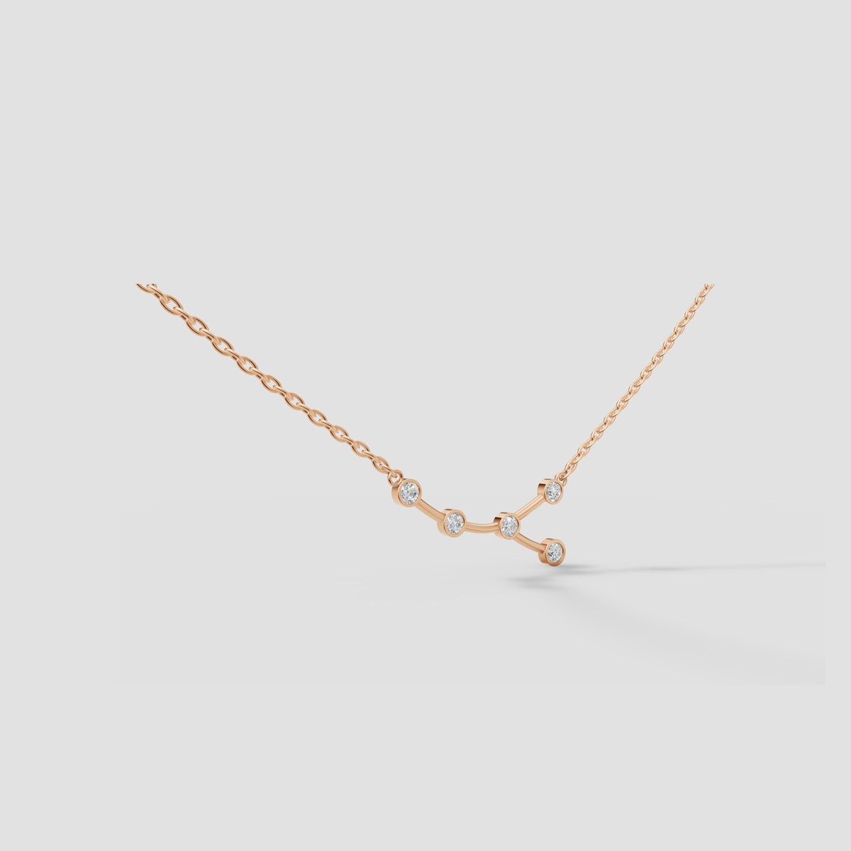 Constellation Necklace in Rose Gold