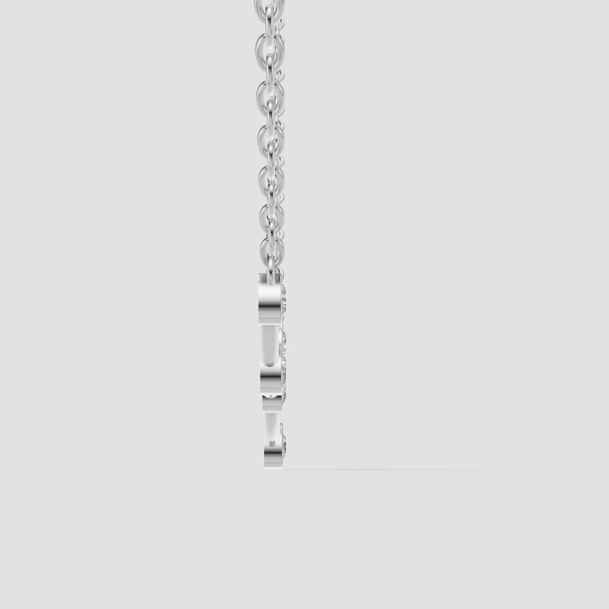 Constellation Necklace in White Gold