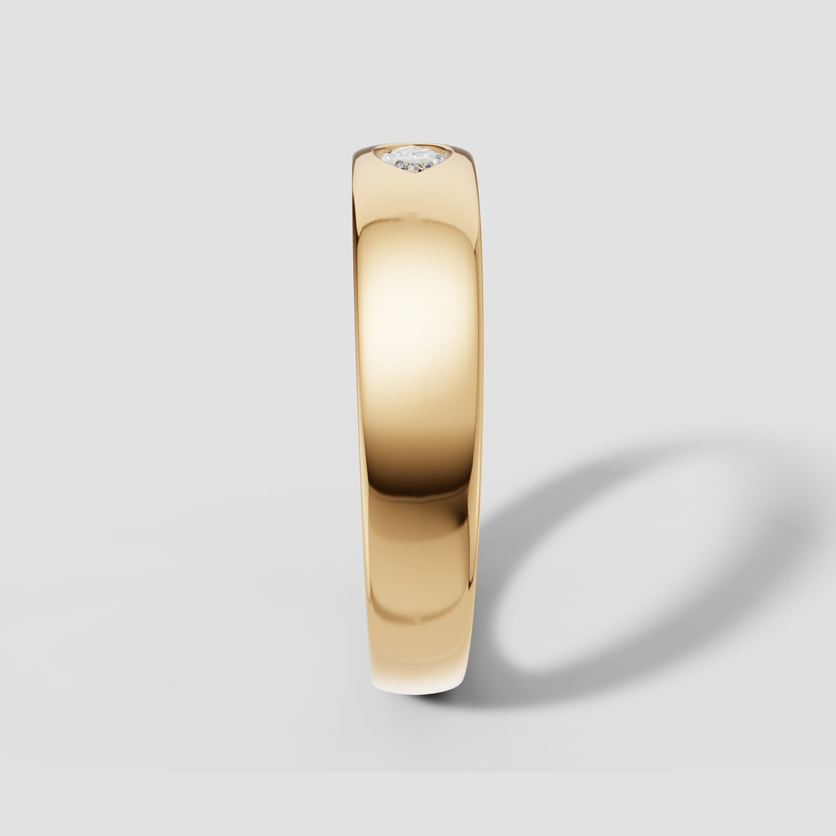 Dorian Marquise Band in Yellow Gold