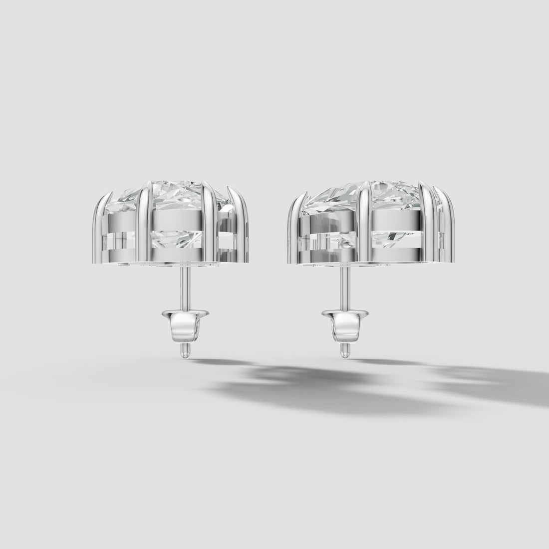 Etoile Marquise and Pear Drops in White Gold
