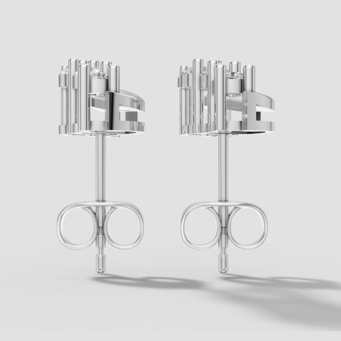 Ondine Wave Climbers in White Gold