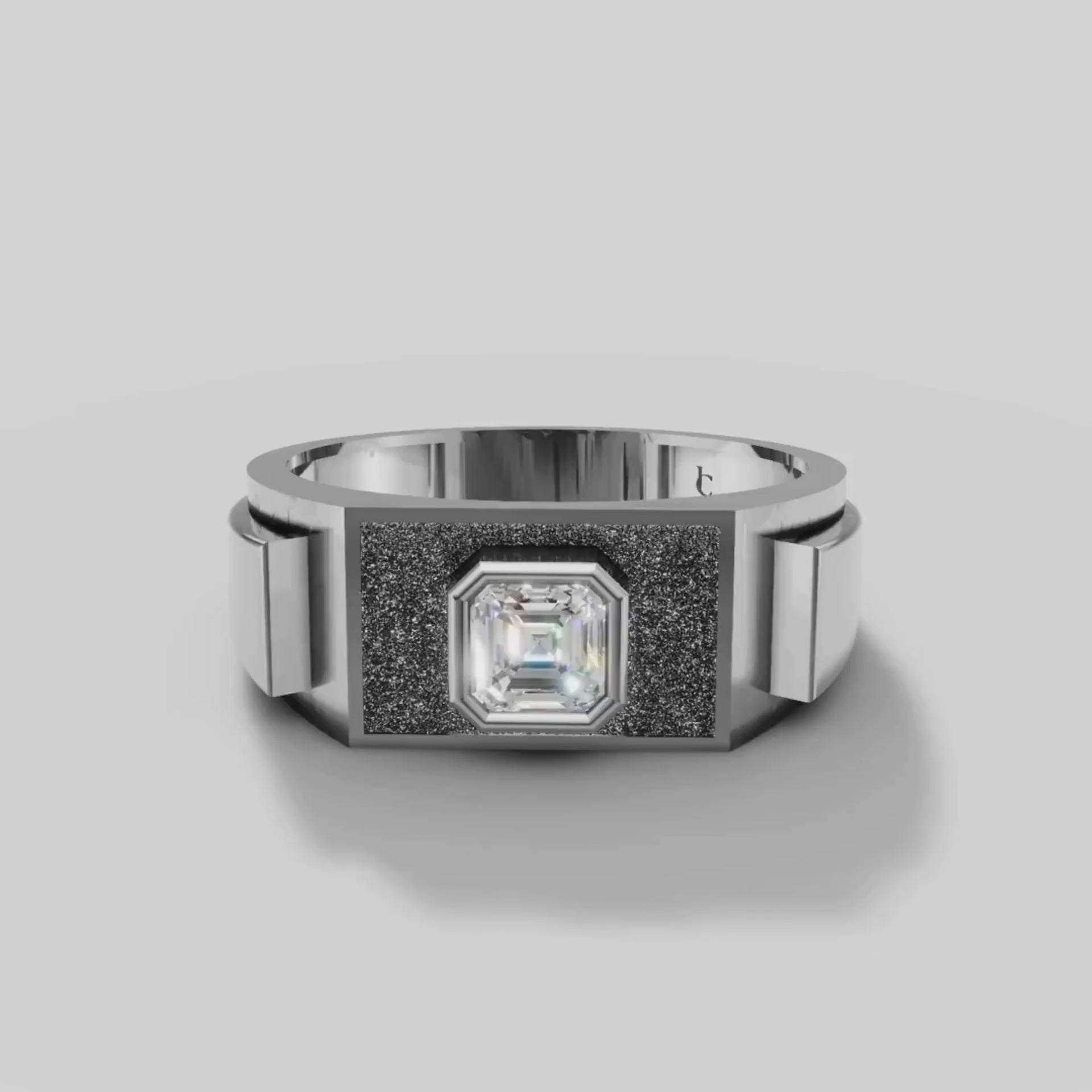 Hugo Asscher Signet in White Gold video