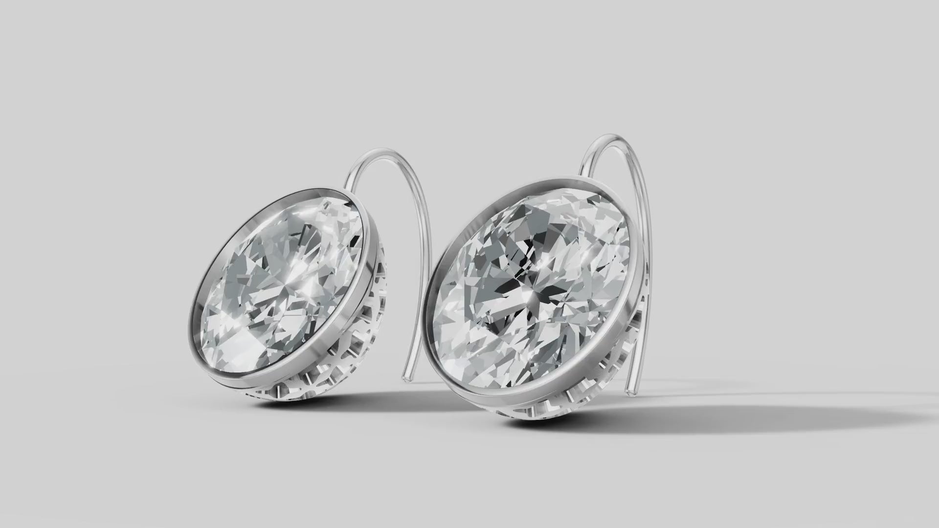 Oval Bezel Drops in White Gold video